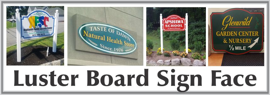 Luster Board Signs