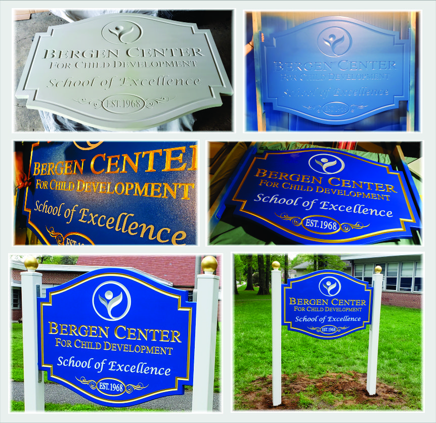 Wood Carved Sign Bergen County